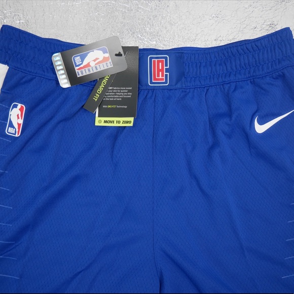Nike LA Clippers Royal Icon Edition Swingman Shorts - Picture 3 of 5